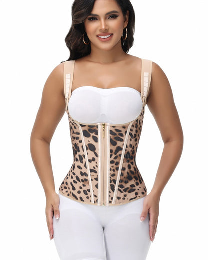 Shapshe® Waist Trainer for Women Body Shaper Corset Vest Tank Top with Steel Bones