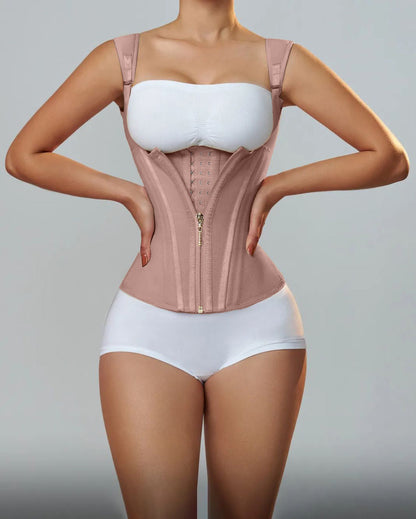 Shapshe® Waist Trainer for Women Body Shaper Corset Vest Tank Top with Steel Bones