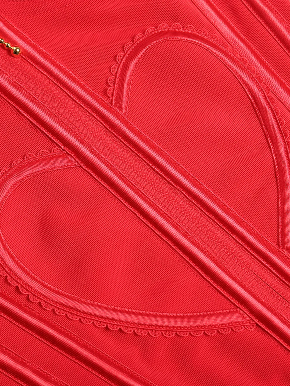 Shapshe® Fajas Colombianas Love Pattern Corset Top Zipper Waist Trainer