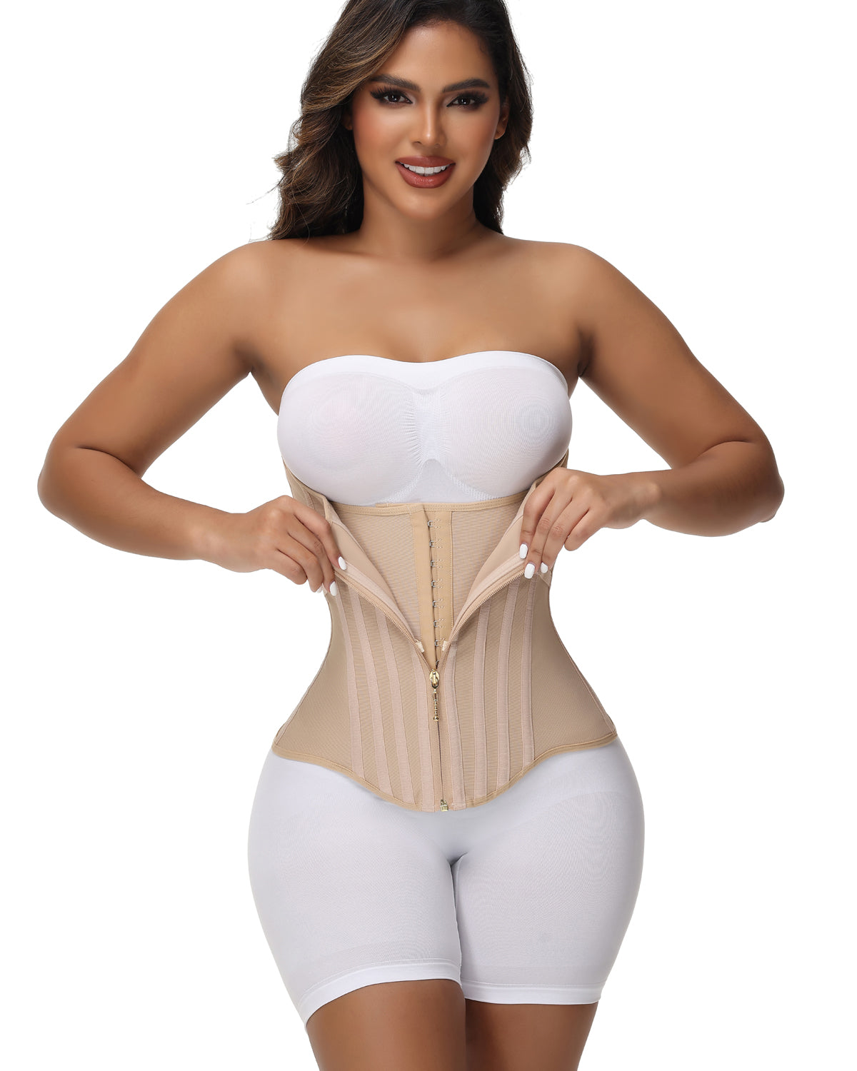 Shapshe® Curved Boned Waist Trainer High Compression Tiny Waist Corset