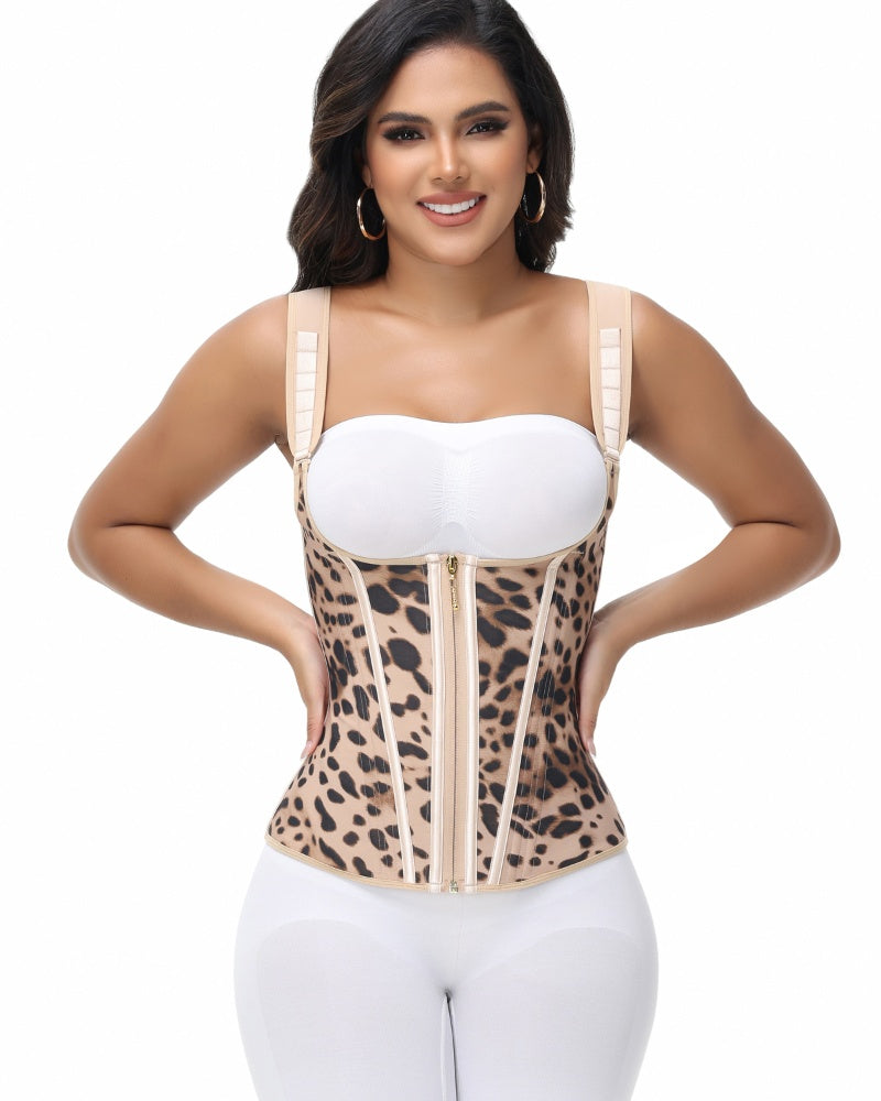 Shapshe® Waist Trainer for Women Body Shaper Corset Vest Tank Top with Steel Bones