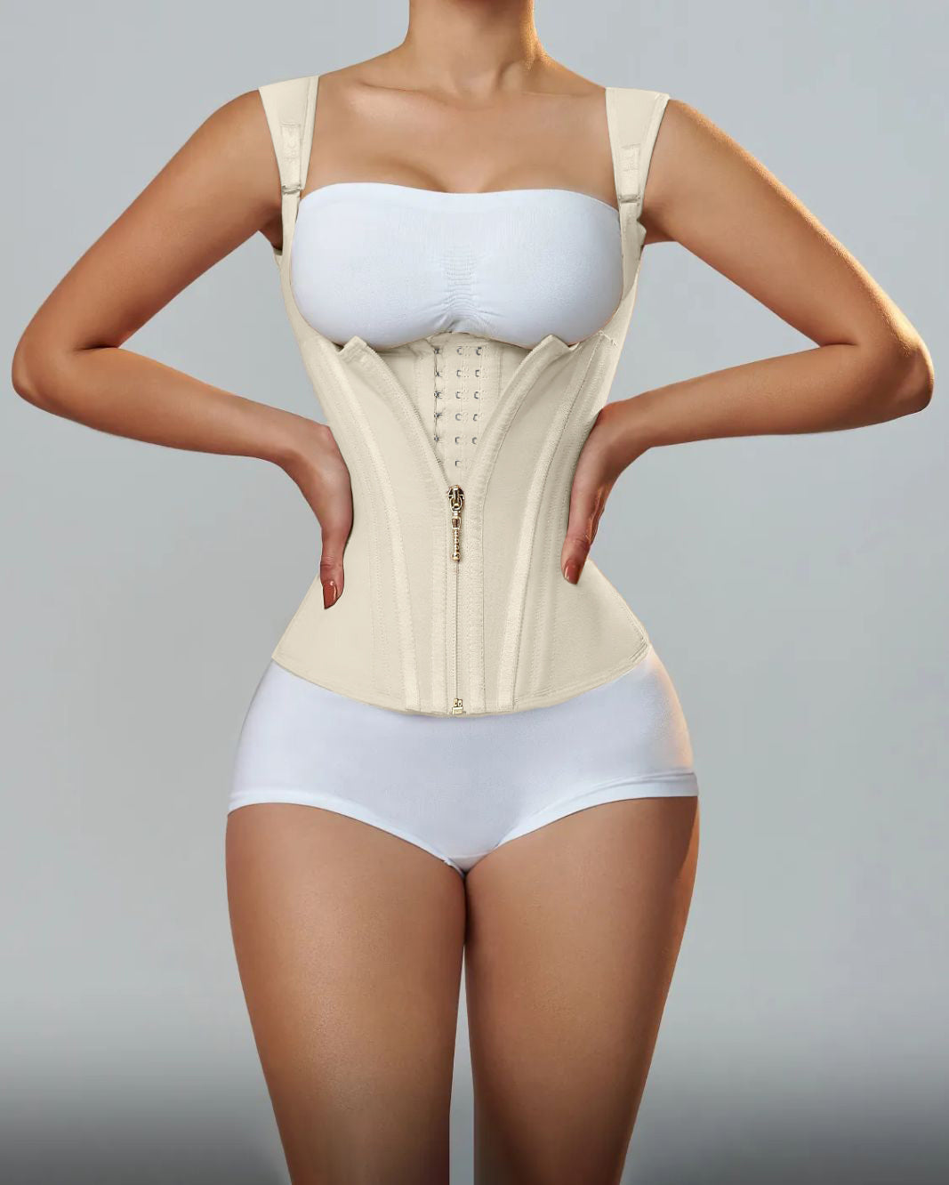 Shapshe® Waist Trainer for Women Body Shaper Corset Vest Tank Top with Steel Bones
