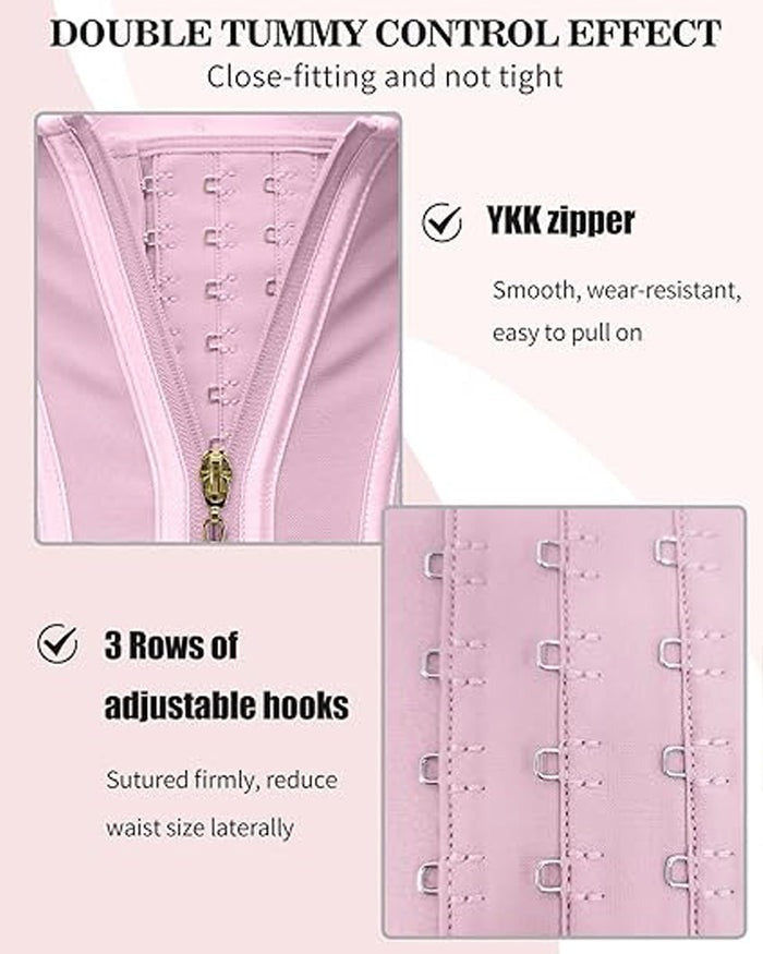 Shapshe® Waist Trainer for Women Body Shaper Corset Vest Tank Top with Steel Bones