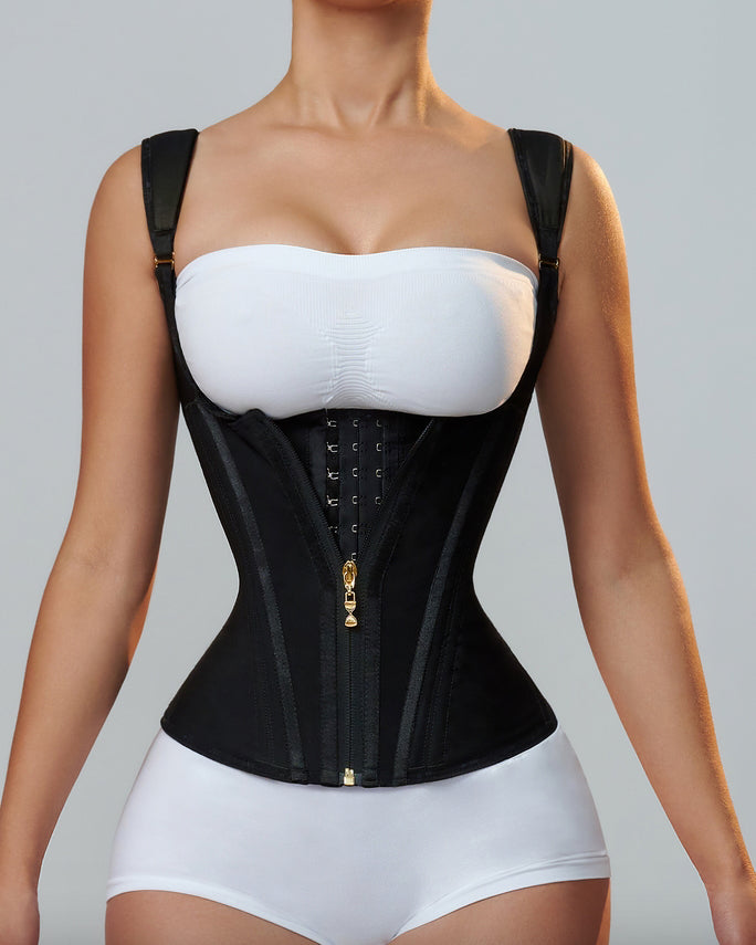 Shapshe® Waist Trainer for Women Body Shaper Corset Vest Tank Top with Steel Bones